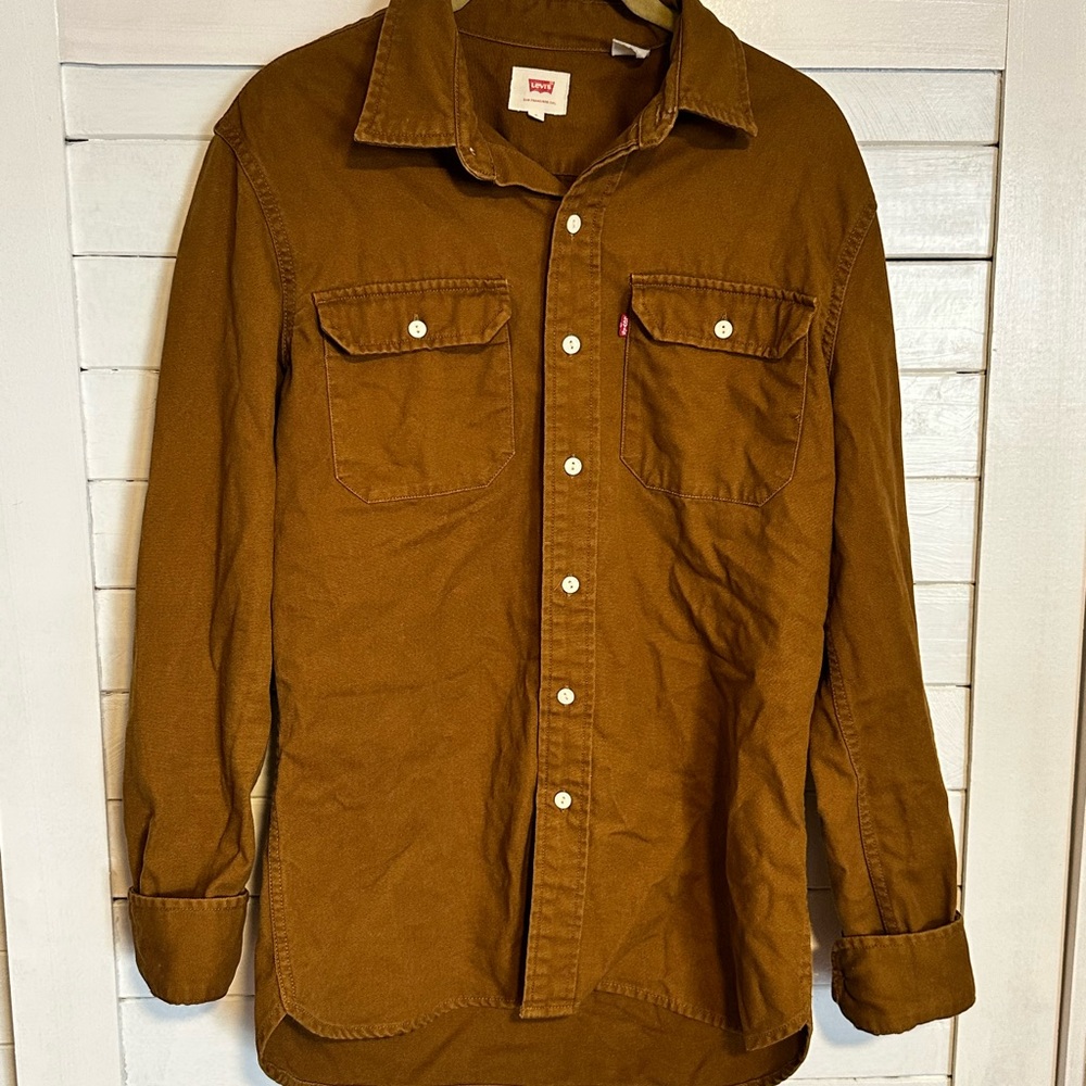Levi's Brown Button-Up Shirt